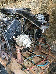 Tatra 613 - motor, převodovka, spojka a zadní ramena - 2