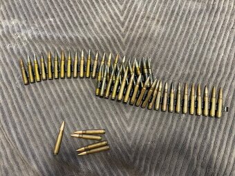 Originál nábojový kulometný pás k MG42,MG34, 7,92 x 57. - 2