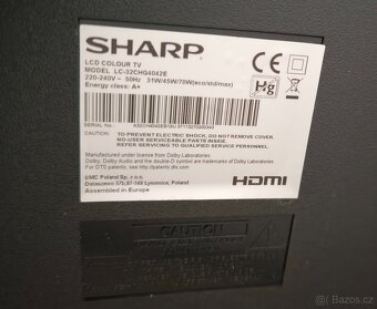 LED televize Sharp LC-32CHG4042E - 2