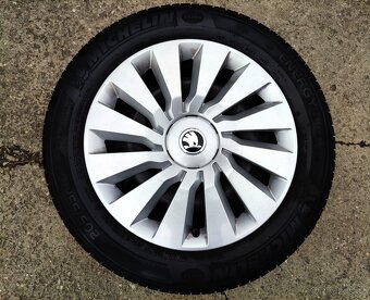 Plechové disky originál Škoda Octavia III, VW Golf 5x112 R16 - 2