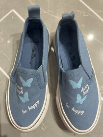 letní slip on tenisky, velikost 26 - 2