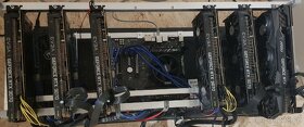 Mining rig 3x RTX3070 pripraveno pro 6xGPU - 2