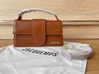 Jacquemus Le Grand Bambino hnedá kabelka - 2