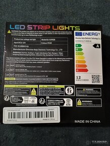 Led páska 15m ovládaní přes mobil nebo dal.ovládání - 2