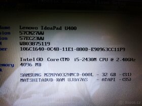 Lenovo IdeaPad u400 - 2