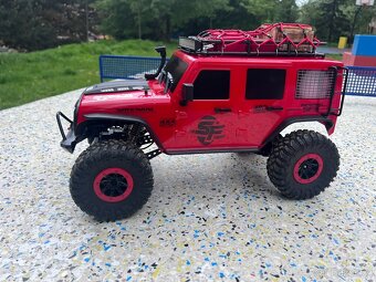 Expedičné RC - JEEP WL (104311) 1:10 + Taška a Záruka - 2