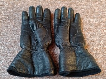 Kožené rukavice na motorku vel. 8 , XL - 2