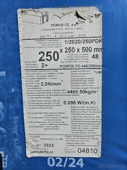 PORFIX 250 x 250 x 500 - 2