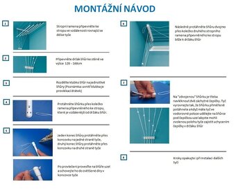 Stropní sušák na prádlo Ideal 6 tyčí 170cm - 2
