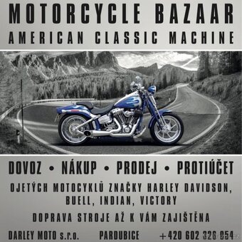 Přední blatník Harley - Davidson. - 2