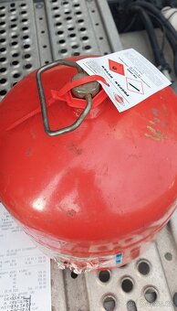 PB láhev 2kg plná-plomba, s dokladem, Kopřivnice. - 2