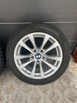 BMW originální alu kola 17” + zimní Pirelli Sottozero 225/50 - 2
