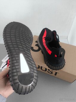 Yeezy 350 červené boty - 2