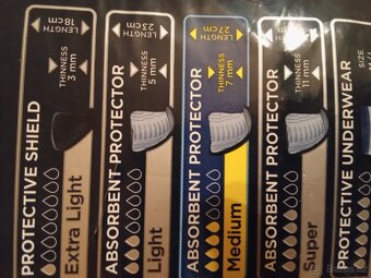 Inkontinenční vložky - 2