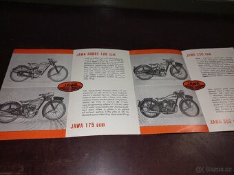 Originál prospekt jawa čz - 2