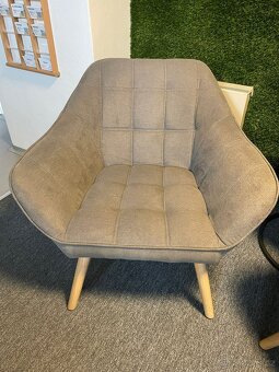 Skandinávské křeslo (2 ks) - 2