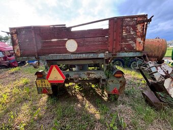 Traktorová vlečka, sklápěcí přívěs - 2