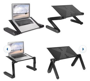 Skládací a polohovatelný stojan na notebook. - 2