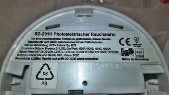 Detektor kouře SD-291H - 2