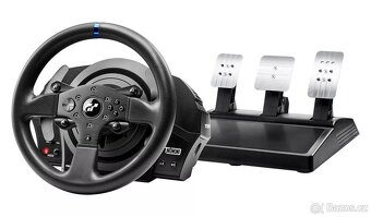 Thrustmaster T300 RS + pedály + řadička – kompletní set - 2