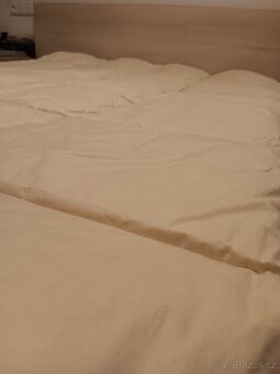 deka prošívaná 140x195 cm béžová - 2