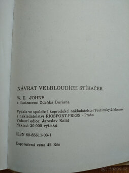 Biggles Návrat Velbloudích stíhaček - W. E. Johns - 2