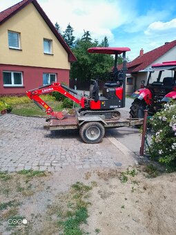 Prodám podval na minibagr - 2
