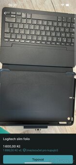 Klávesnice a obal 2v1 Logitech - 2