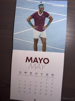 Kalendář Rafa Nadal 2026 - 2