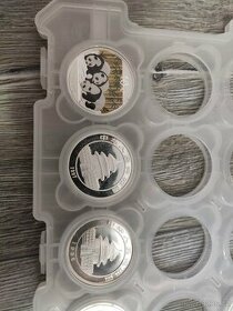 4 mince China Panda 1oz - 2