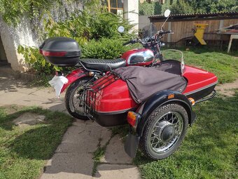 Jawa 350 OHC se sidekarem - 2