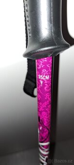 Dětské lyžařské hůlky 95cm - 2