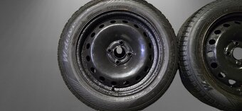15" disky se zimními pneu 175/65/15, 4x100, ET43 - pošlu - 2