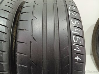 2ks letní pneu 225/45/17 Dunlop - 2