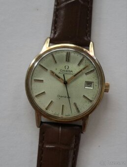 PÁNSKÉ NÁRAMKOVÉ HODINKY OMEGA AUTOMATIC GENEVE - 2