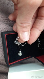 Náušnice/prsteny s brilianty/diamanty - 2