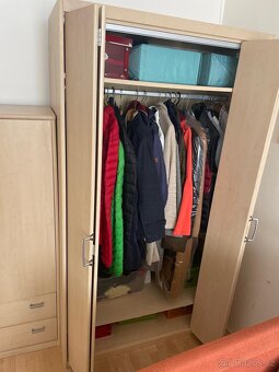 Šatní skříně - bříza - 2