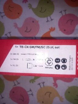 Hilti Sada sekáčů TE-CX SM/FM/SC 25 (4 ks) - 2