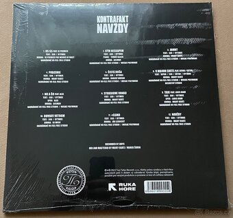 Vinyl Kontrafakt - Navzdy LP - 2