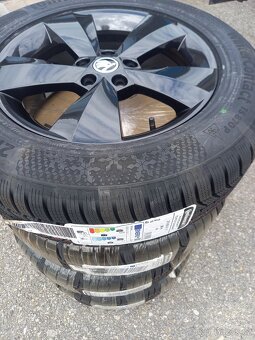 Š.Kodiaq, Kodiaq 2/VW Tiguan -NOVÁ zimní Alu sada -215/65R17 - 2