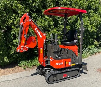 Minibagr 13OH, bagr 1300 kg - 2