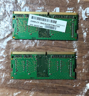 Paměťový modul RAM SO-DIMM 4GB DDR4 2666MHz 2ks - 2