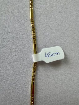 Zlatý řetízek 14K, 6,0 g, 45 cm - 2