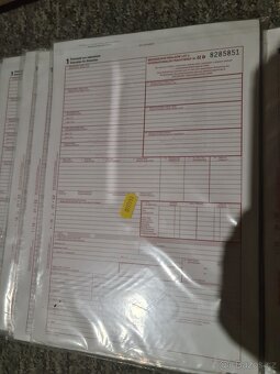 Listy pro mezinarodni CMR a vnitrostatni pro nak. Dopravu - 2