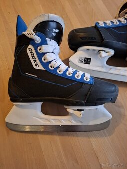 Dětské kvalitní pevné brusle 35 OROKS - 2