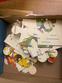 PetitCollage Floor Puzzle Our World - 2