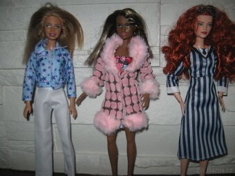 C sada 3ks oblečků na Barbie: šaty - 2