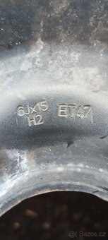 Plechové disky 6jx15H et47 - 2