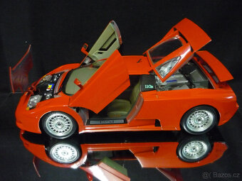 Bugatti EB110 červené Bburago 1/18 - 2