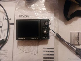Olympus Mju 9000 černý, jako nový. - 2